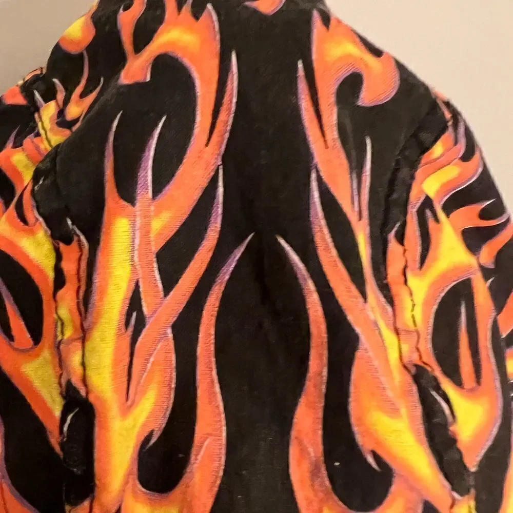 2005 Bike Week Daytona Beach FL Motorcycle flame head wrap.